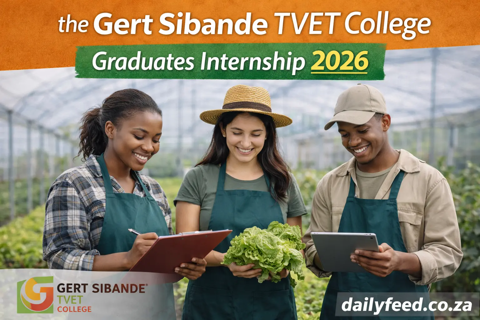 the Gert Sibande TVET College Graduates Internship 2026
