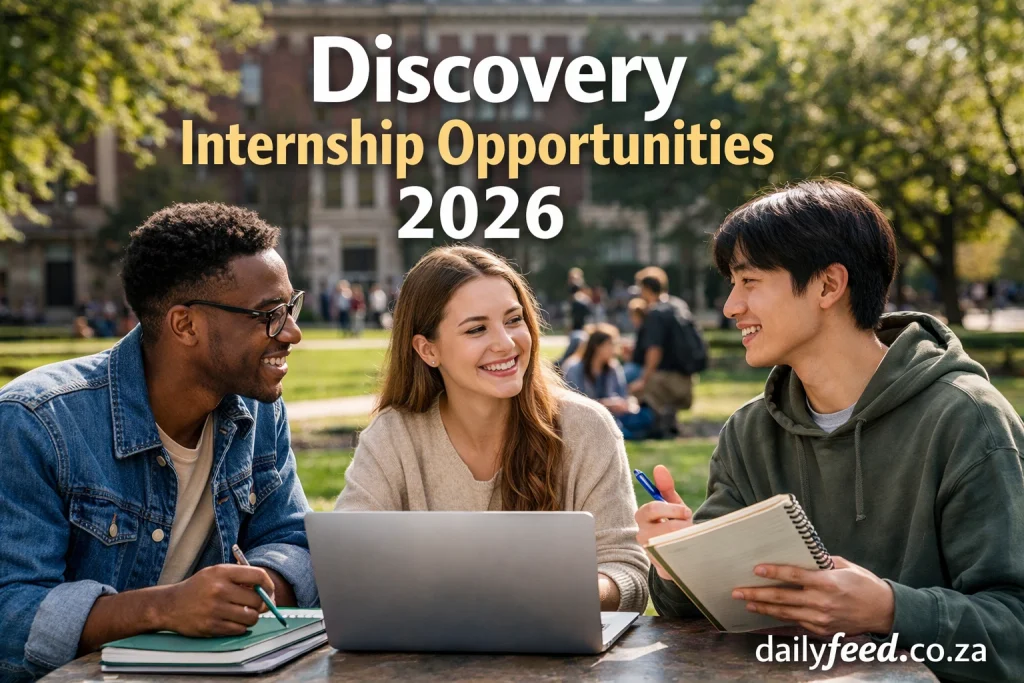 Discovery Internship Opportunities 2026