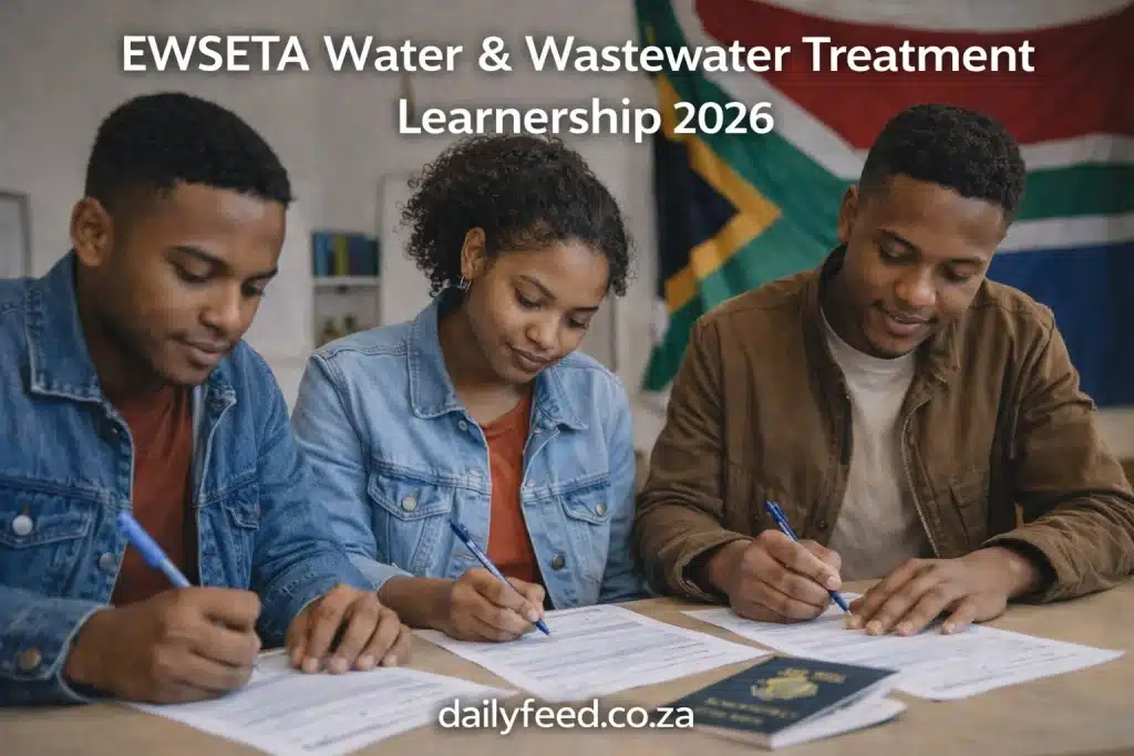 EWSETA Water & Wastewater Treatment Learnership 2026