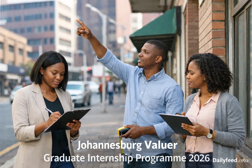 Johannesburg Valuer Graduate Internship Programme 2026