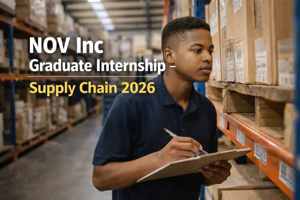 NOV Inc Graduate Internship – Supply Chain 2026