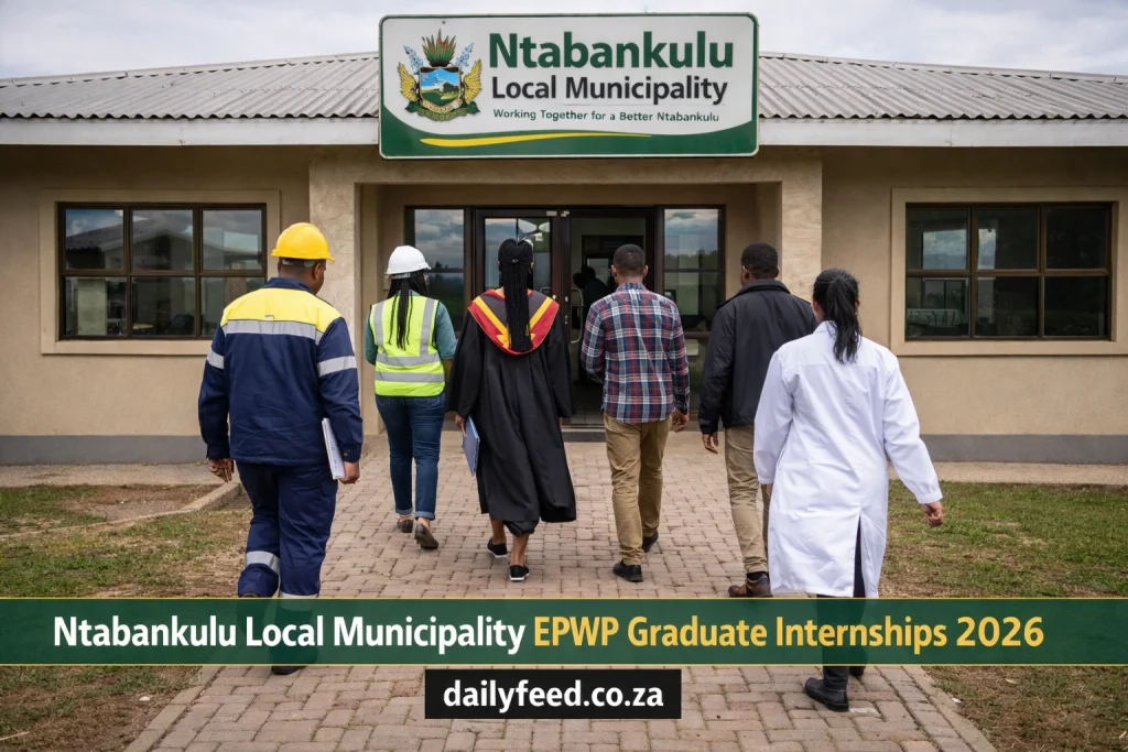 Ntabankulu Local Municipality EPWP Graduate Internships 2026: Build Your Promising Future: Local
