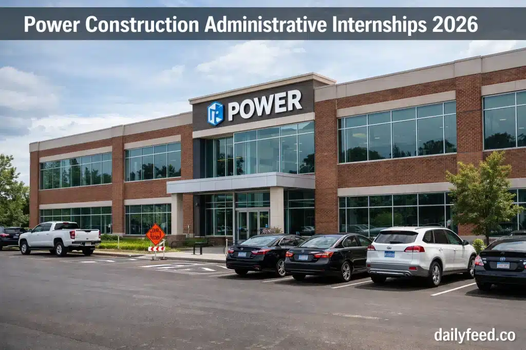 Power Construction Administrative Internships 2026