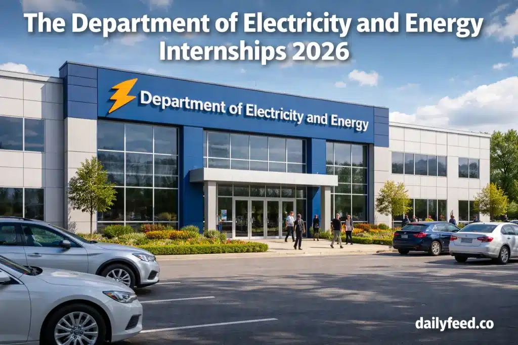 The Department of Electricity and Energy Internships 2026: Spark Your Future
