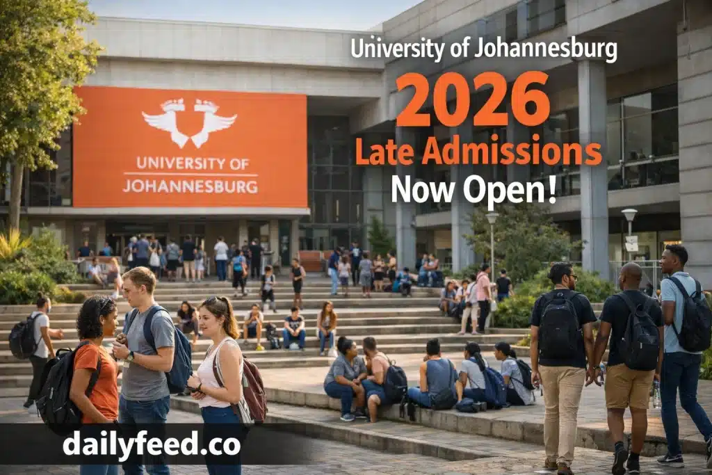 Your Academic Journey Starts Now: University of Johannesburg 2026 Late Admissions Now Open