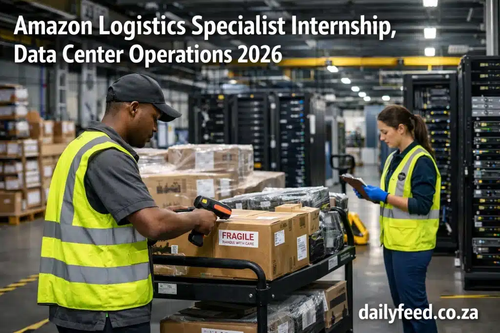 Amazon Logistics Specialist Internship, Data Center Operations 2026