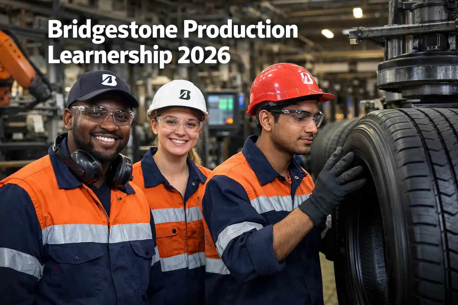 Bridgestone Production Learnership 2026 in Brits! Your Future on the Factory Floor