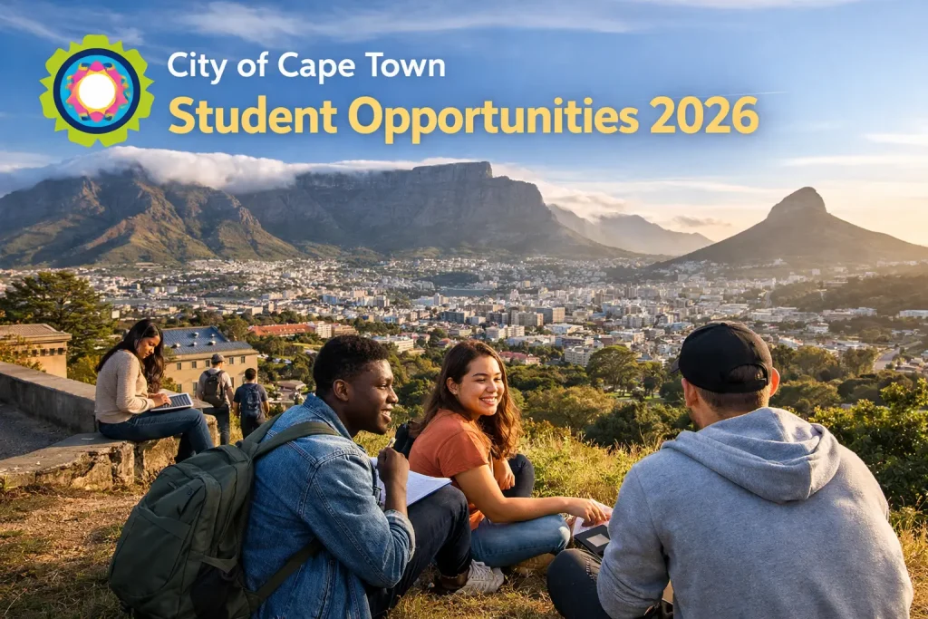 City of Cape Town Student Opportunities 2026 – Multiple Programmes!