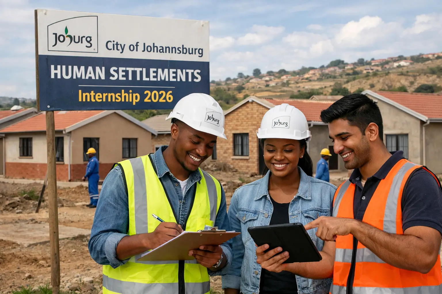 City of Johannesburg Human Settlements Internship 2026 – Policy, Planning & Research!