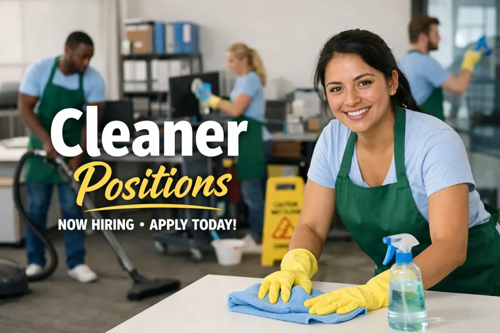 Cleaner Positions (x2) at Wits Oral Health Centre