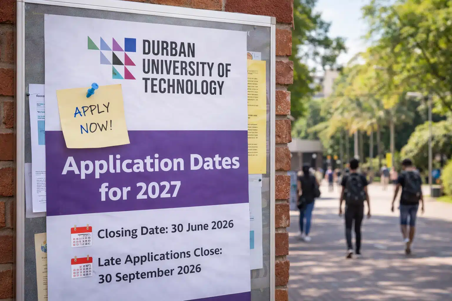 Plan Ahead: Durban University of Technology (DUT) Application Dates for 2027