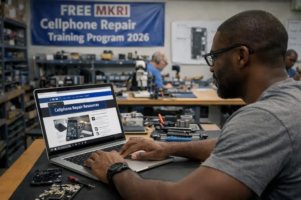 FREE MKRI Cellphone Repair Training Program 2026 – Toolkit + Tablet Included! Launch Your Own Business