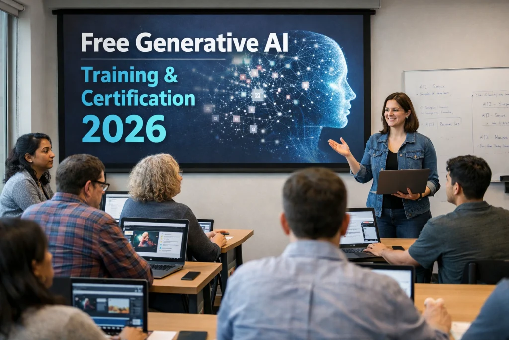 Master the Future: Free Generative AI Training & Certification 2026 – Apply Now!
