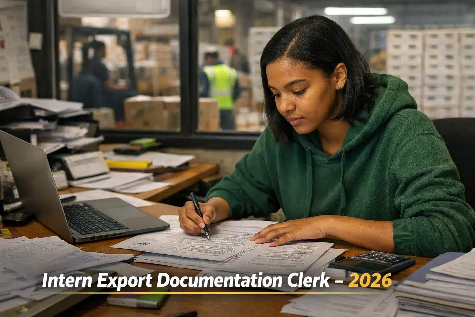 Intern Export Documentation Clerk – 2026