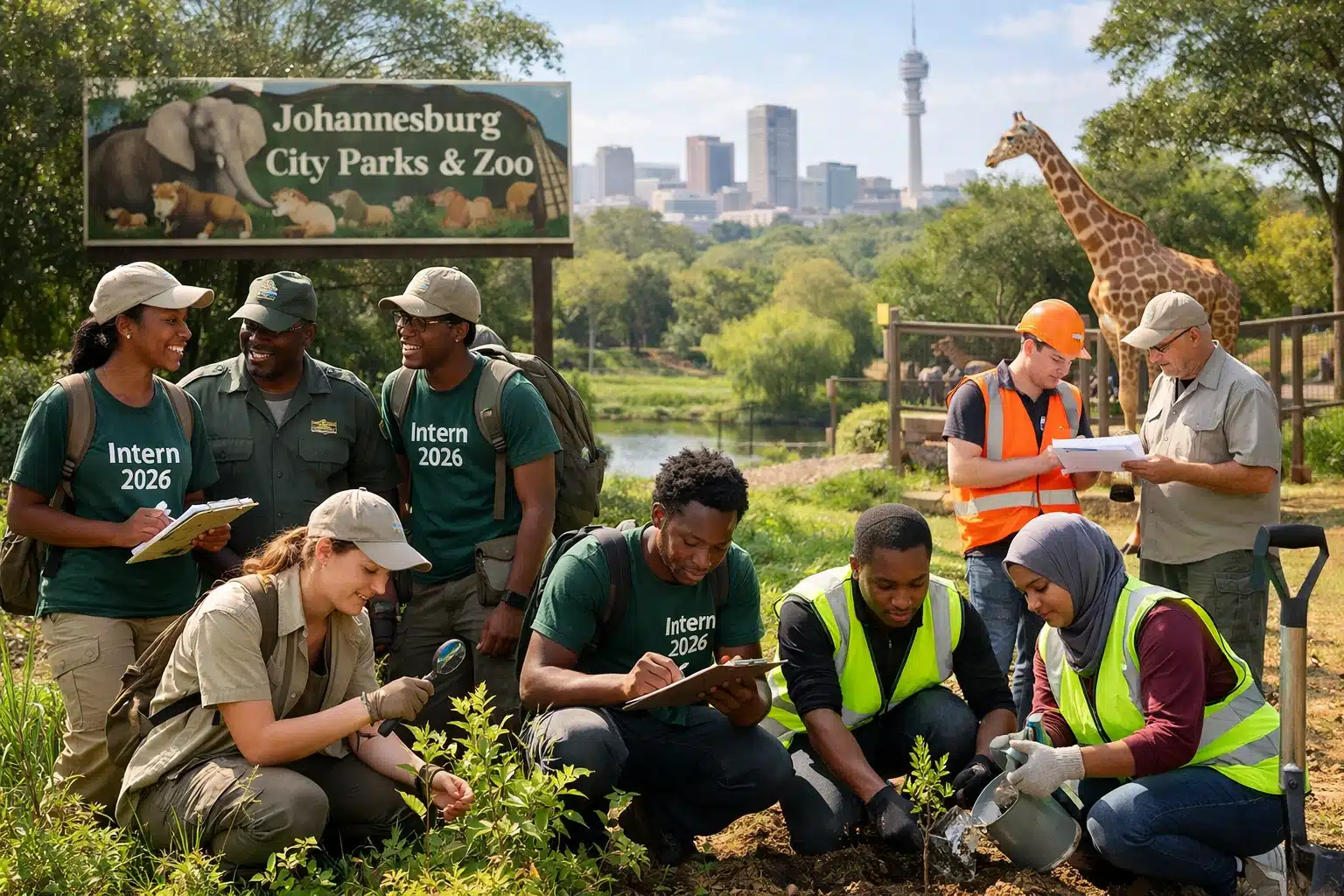Internships at Johannesburg City Parks & Zoo 2026! Your Future in Environmental Management Starts Here