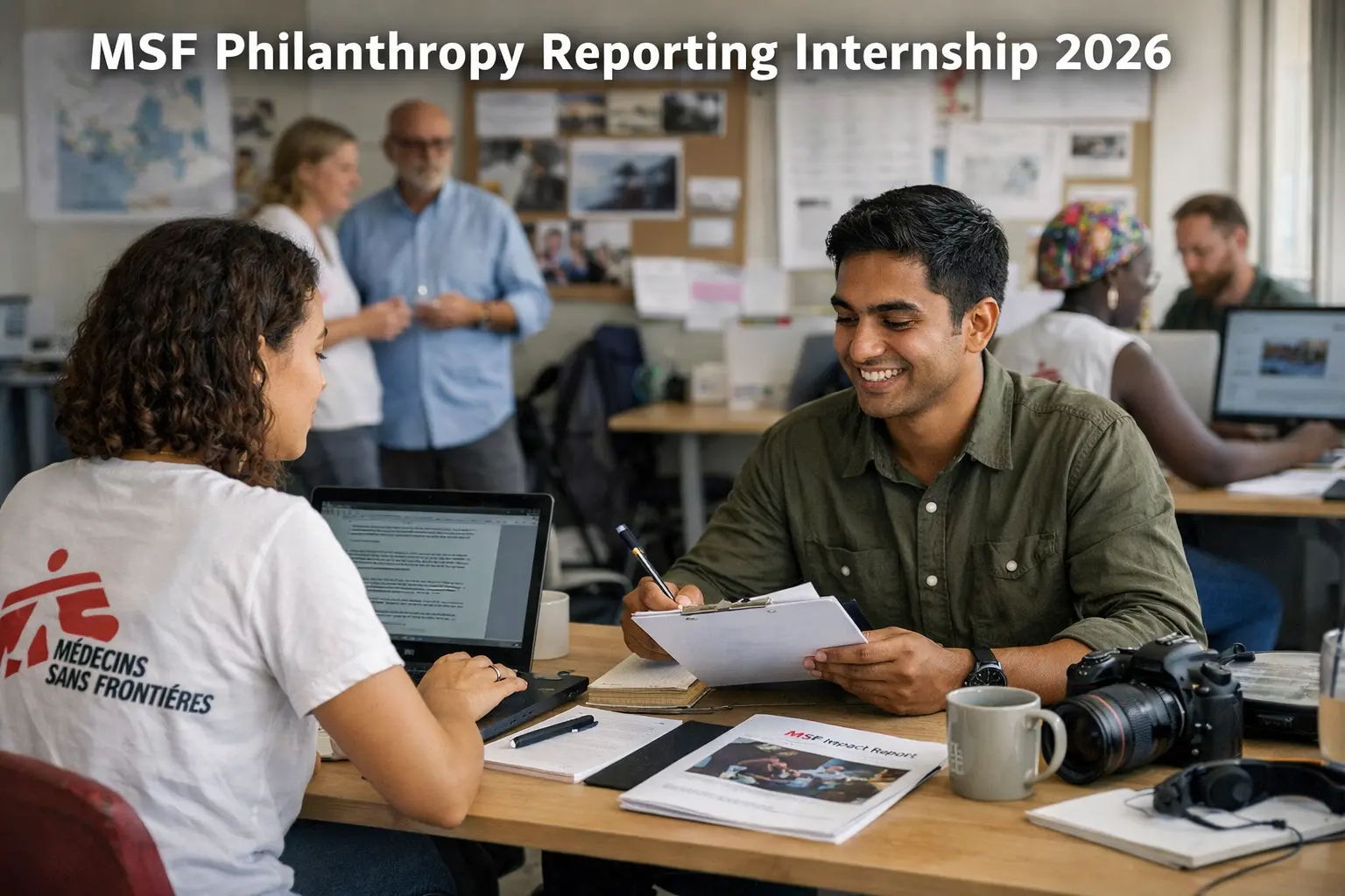 Write for Impact: MSF Philanthropy Reporting Internship 2026 – Johannesburg!