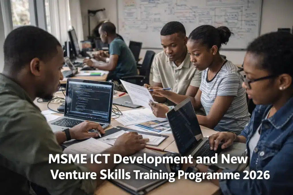 MSME ICT Development and New Venture Skills Training Programme 2026