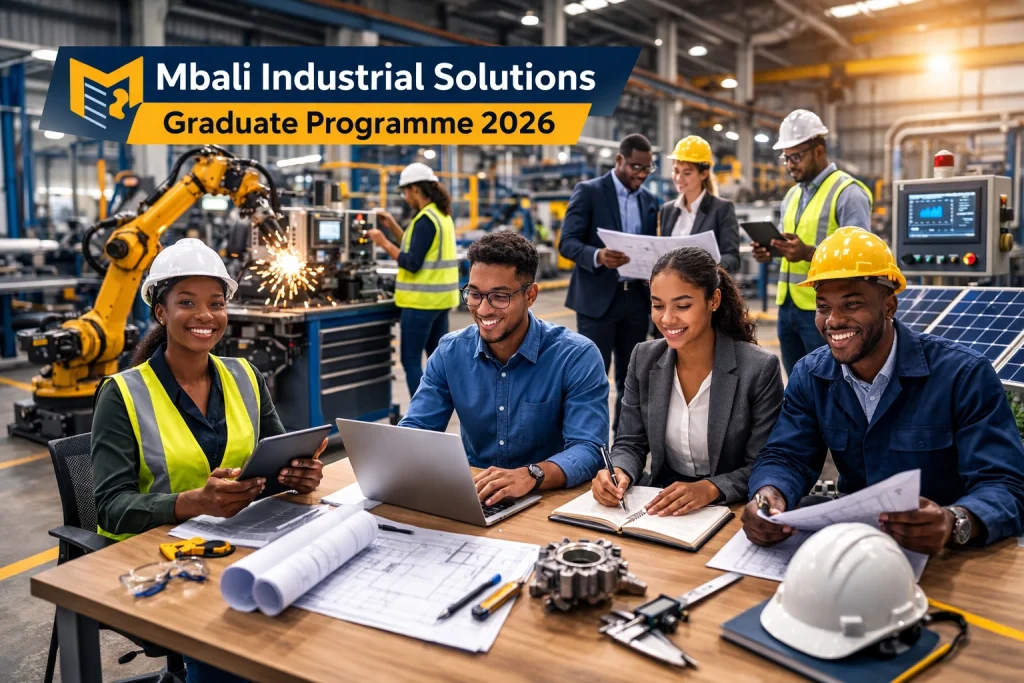 Mbali Industrial Solutions Graduate Programme 2026 –Your Engineering Career Starts at Mbali Industrial Solutions