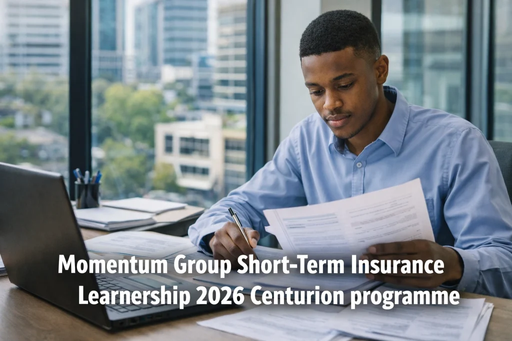 Momentum Group Short-Term Insurance Learnership 2026