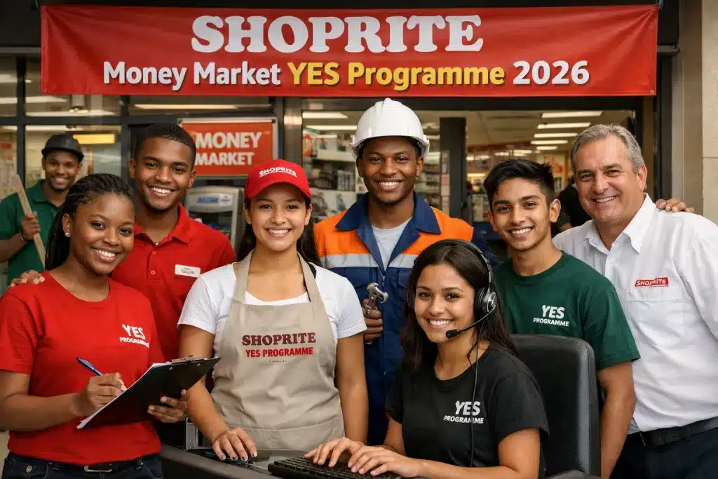 Shoprite Money Market YES Programme 2026-Apply Now! Turn Your Qualification into Earning Potential
