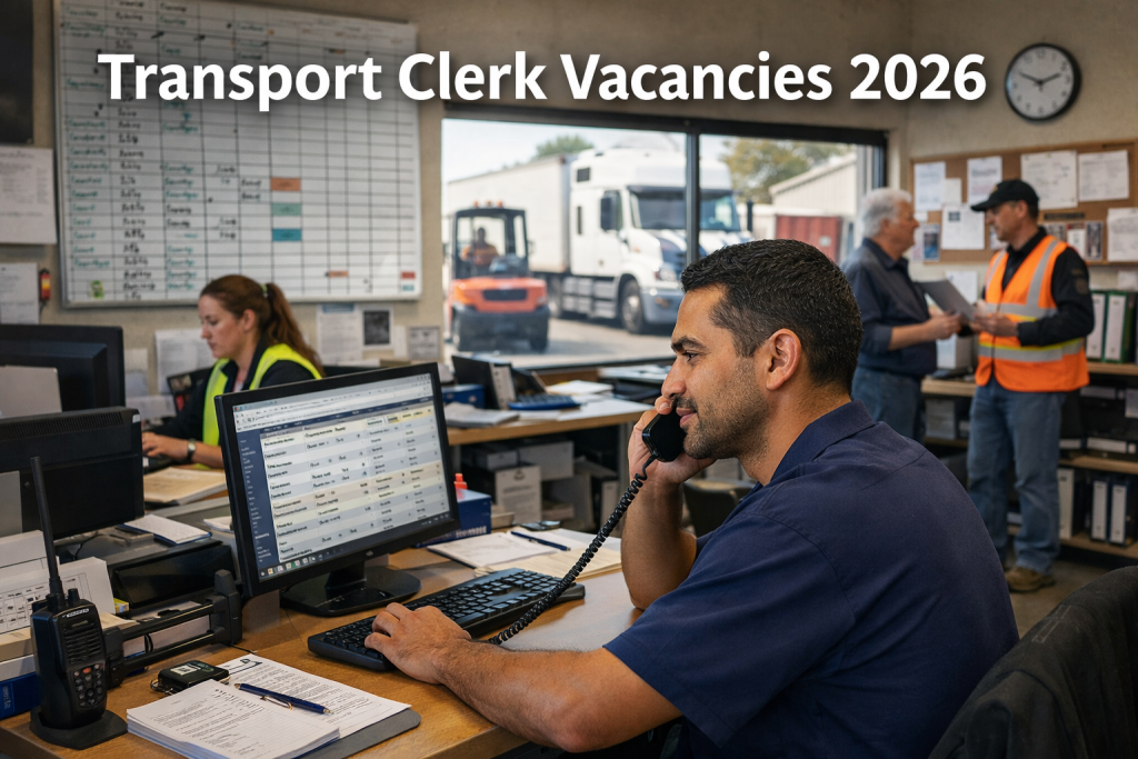 Drive Your Career Forward: Transport Clerk Vacancies (x2) at Gauteng Department of Environment!