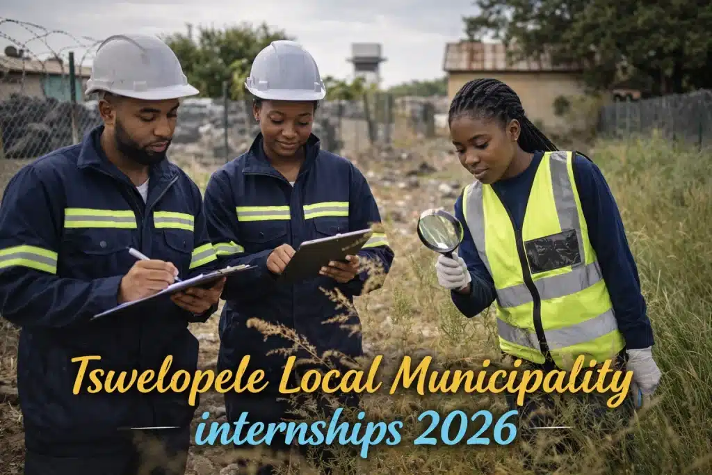 Tswelopele Local Municipality internships 2026