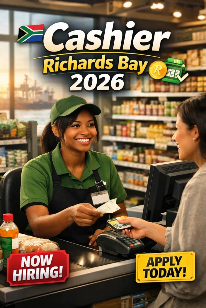 Cashier Richards Bay 2026