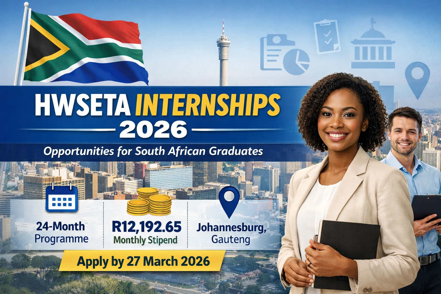 HWSETA Internships 2026