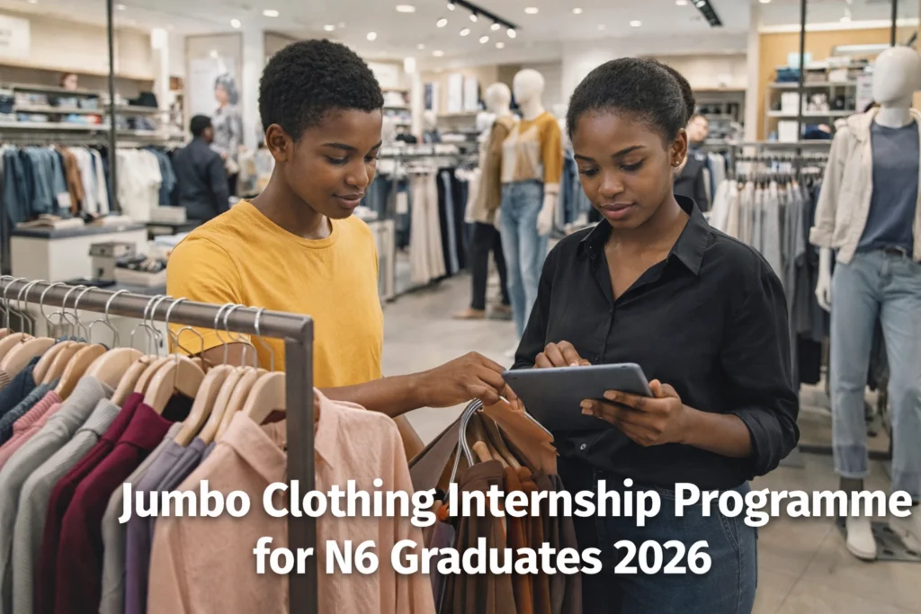Jumbo Clothing Internship Programme for N6 Graduates 2026