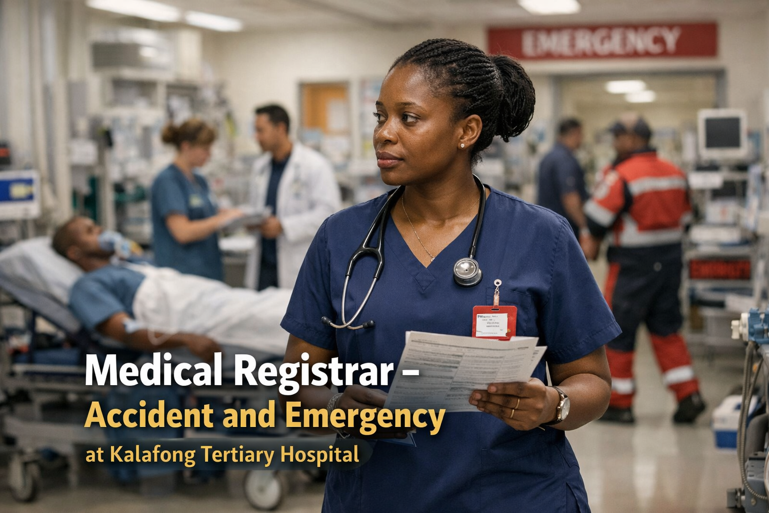 Medical Registrar – Accident and Emergency at Kalafong Tertiary Hospital