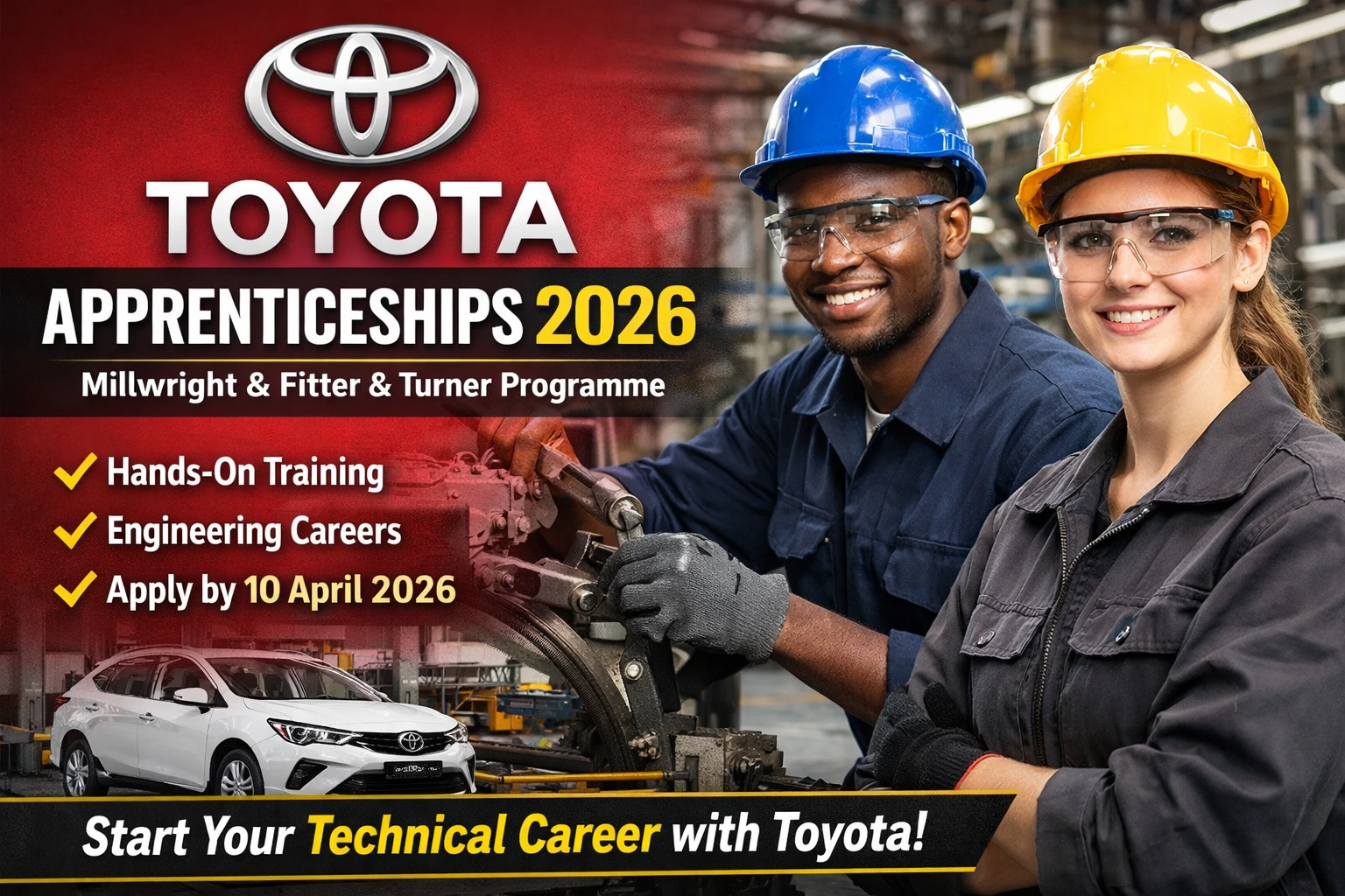 Toyota Apprenticeships 2026