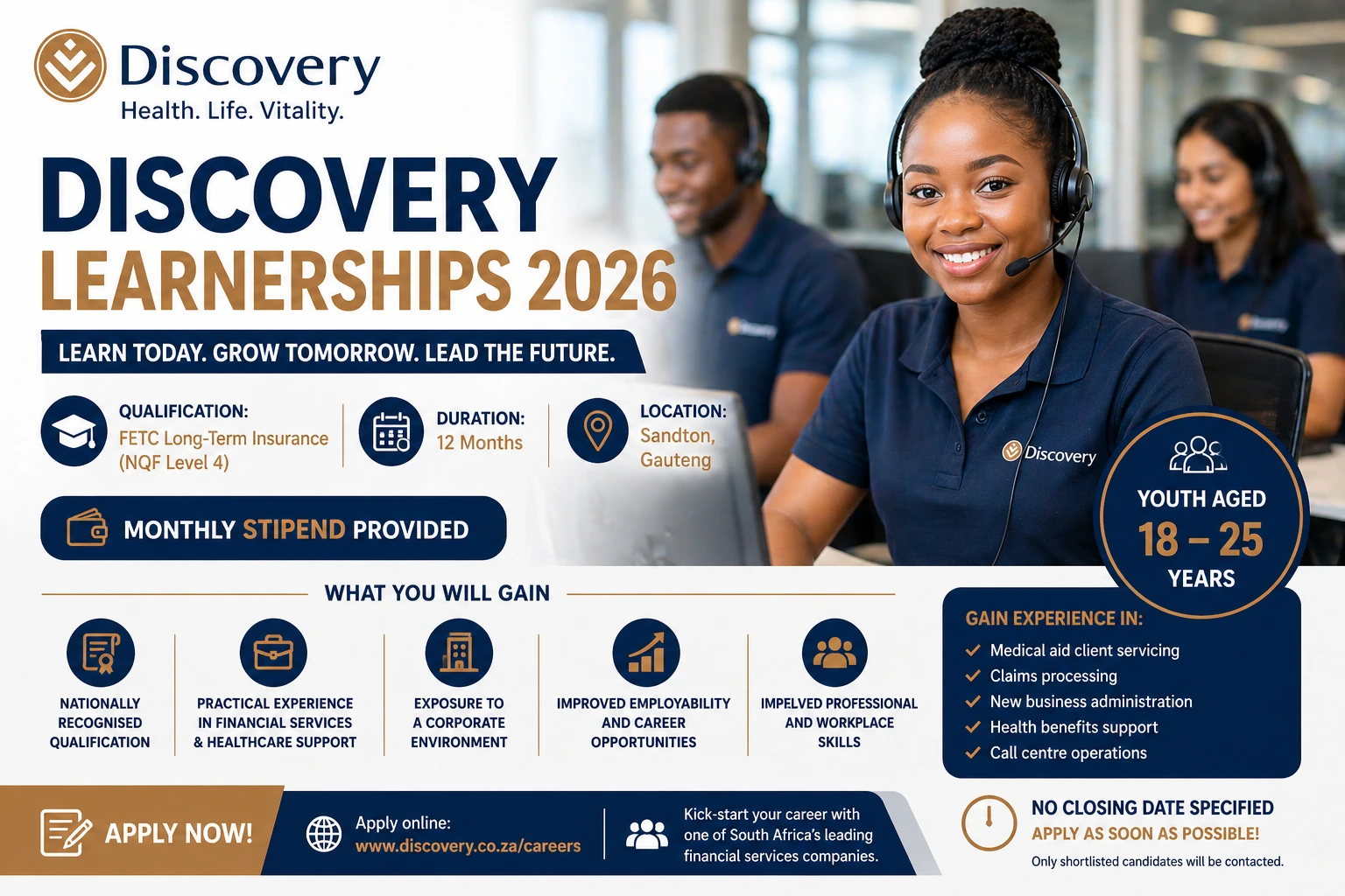 Discovery Learnerships 2026