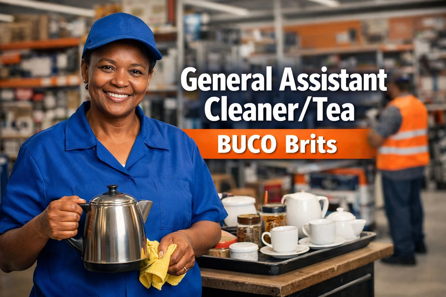 General Assistant Cleaner/Tea BUCO Brits