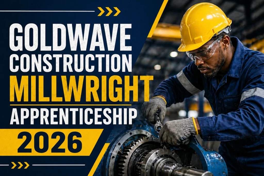 Goldwave Construction Millwright Apprenticeship 2026