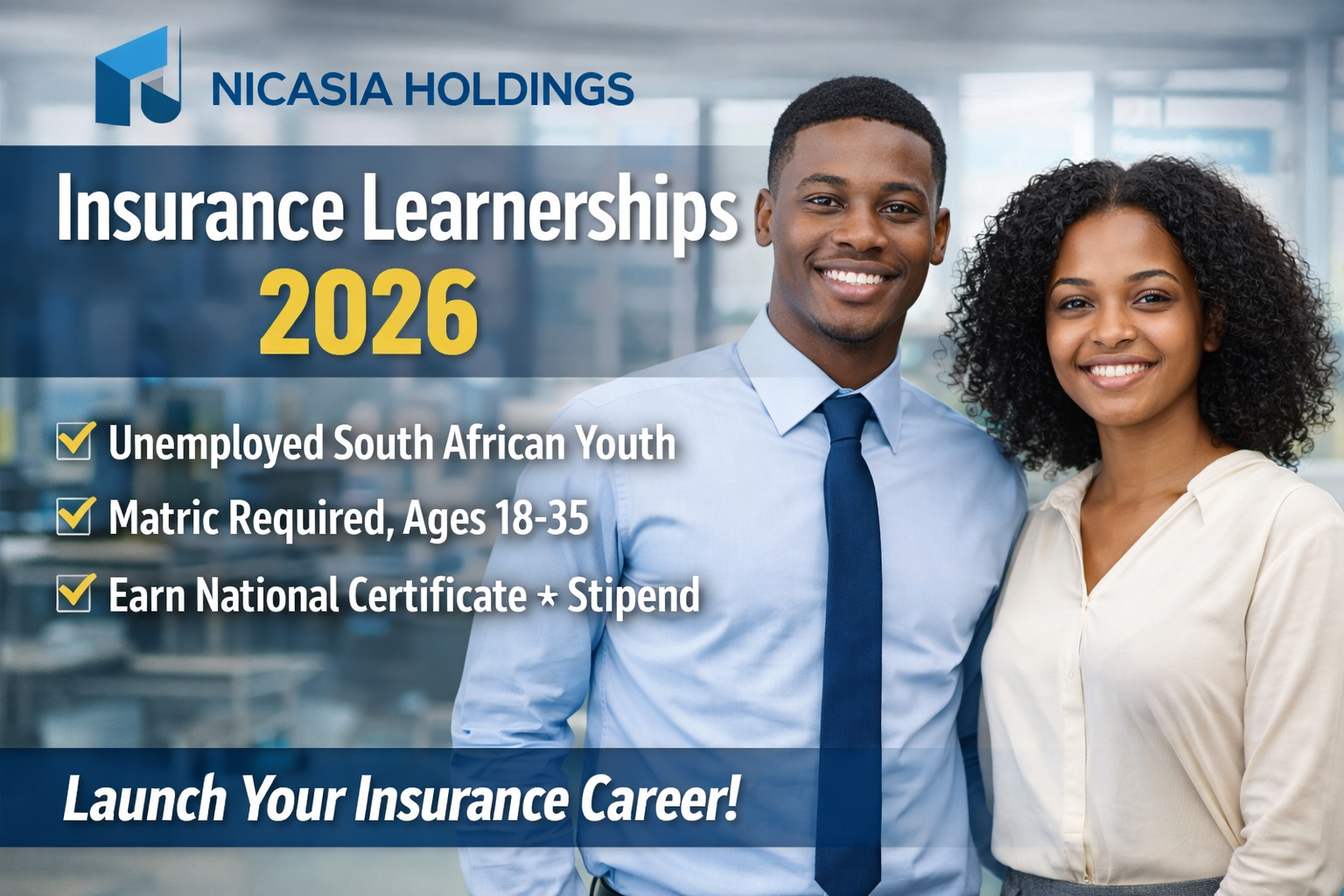 Nicasia Holdings Insurance Learnerships 2026