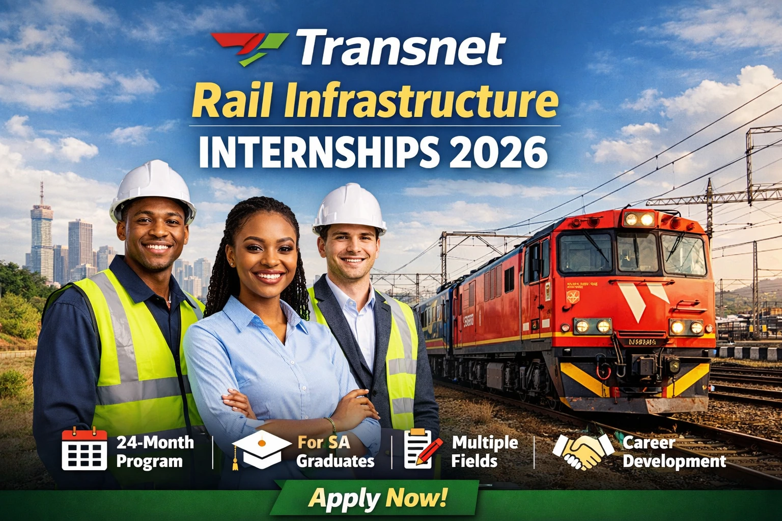 Transnet Rail Infrastructure Internships 2026