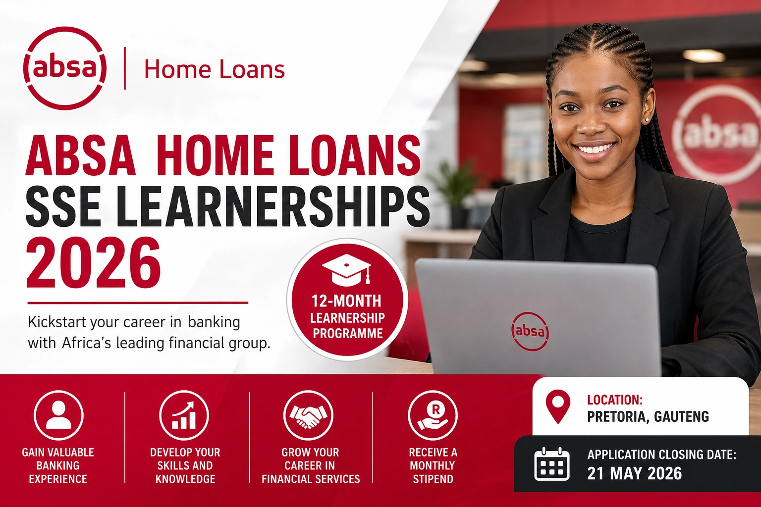 Absa Home Loans SSE Learnerships 2026