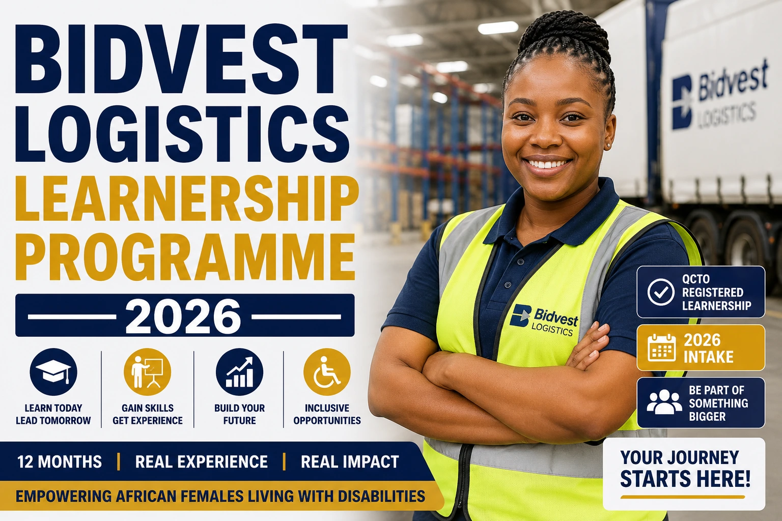 Bidvest Logistics Learnership Programme 2026