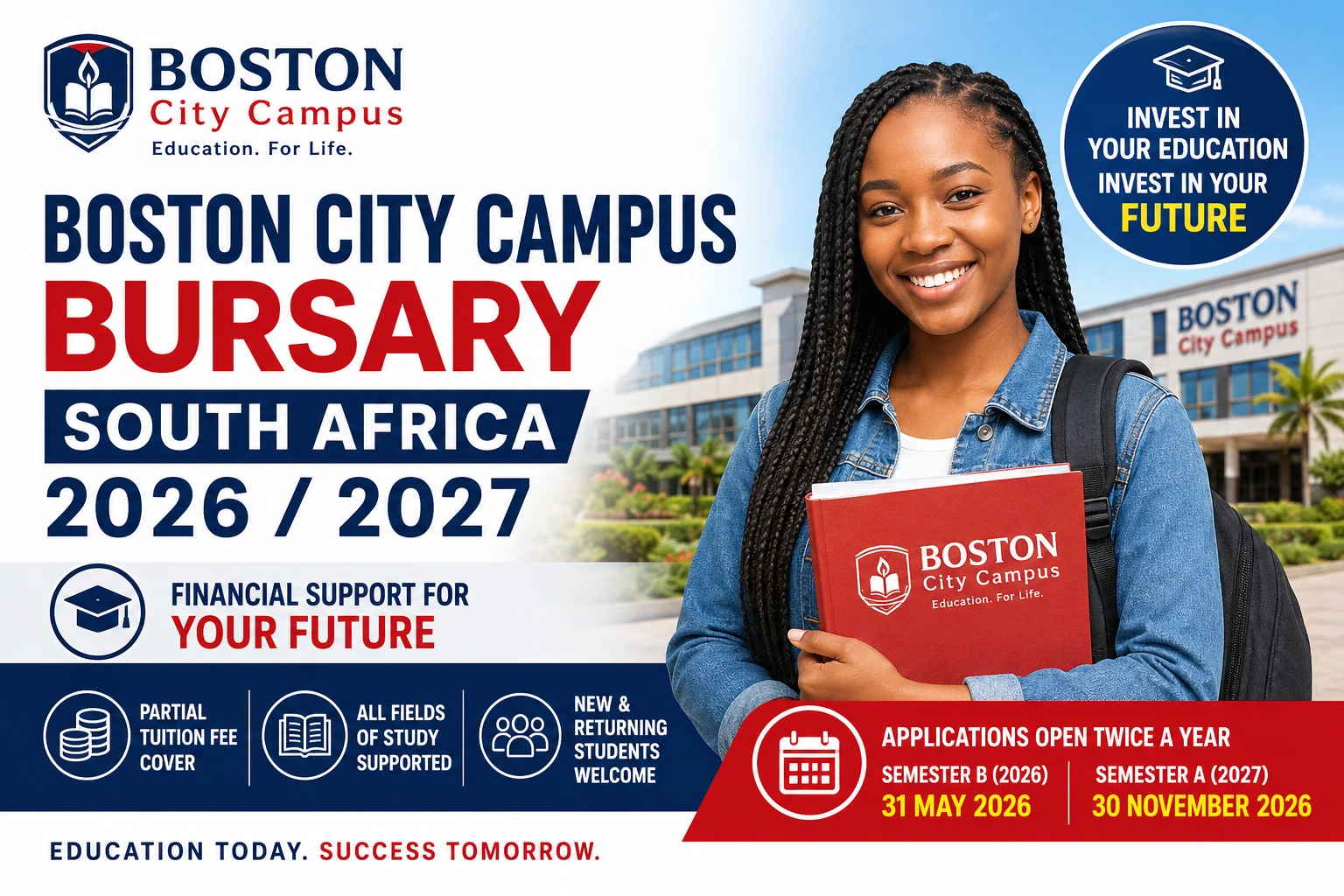 Boston City Campus Bursary South Africa 2026