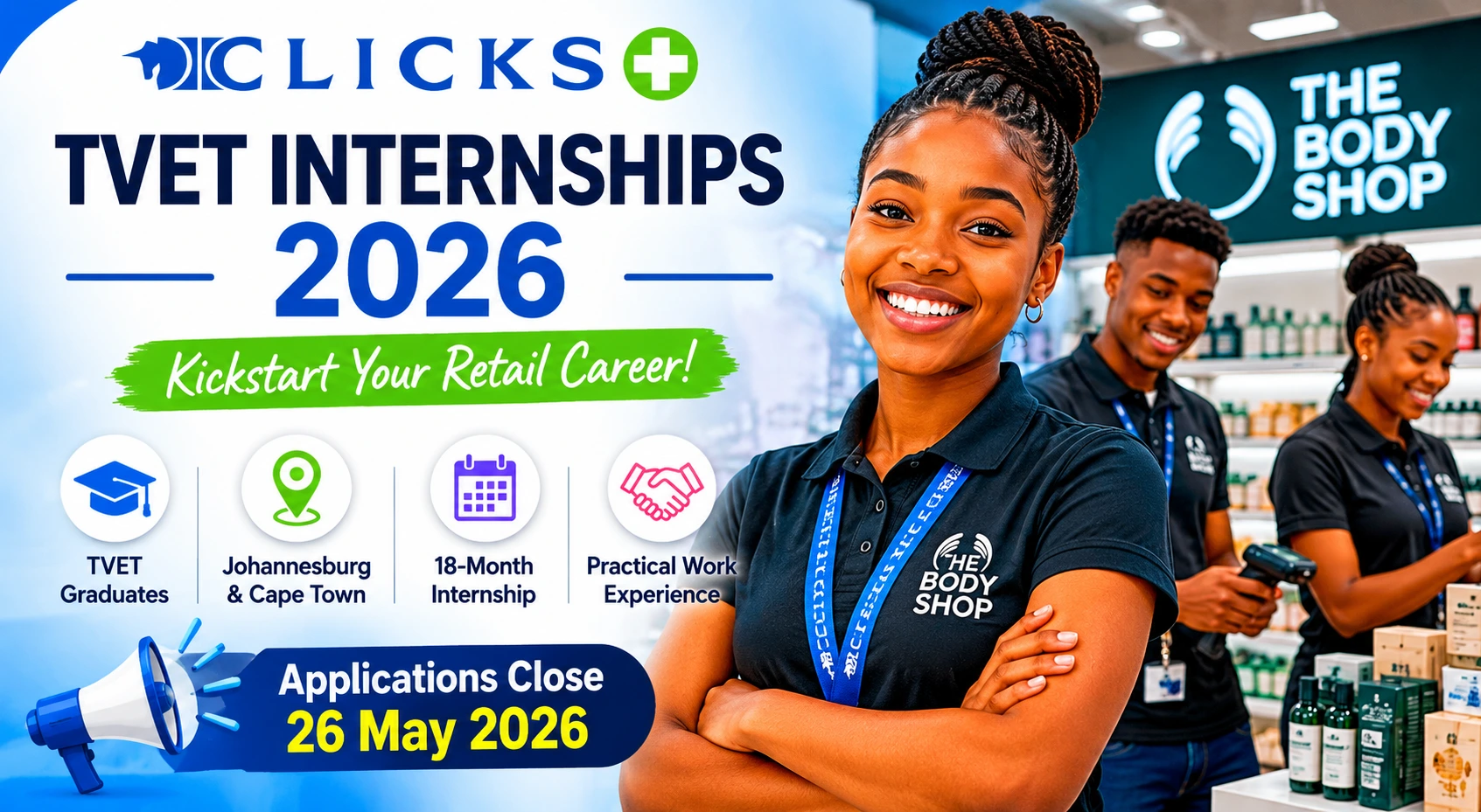 Clicks Group TVET Internships 2026