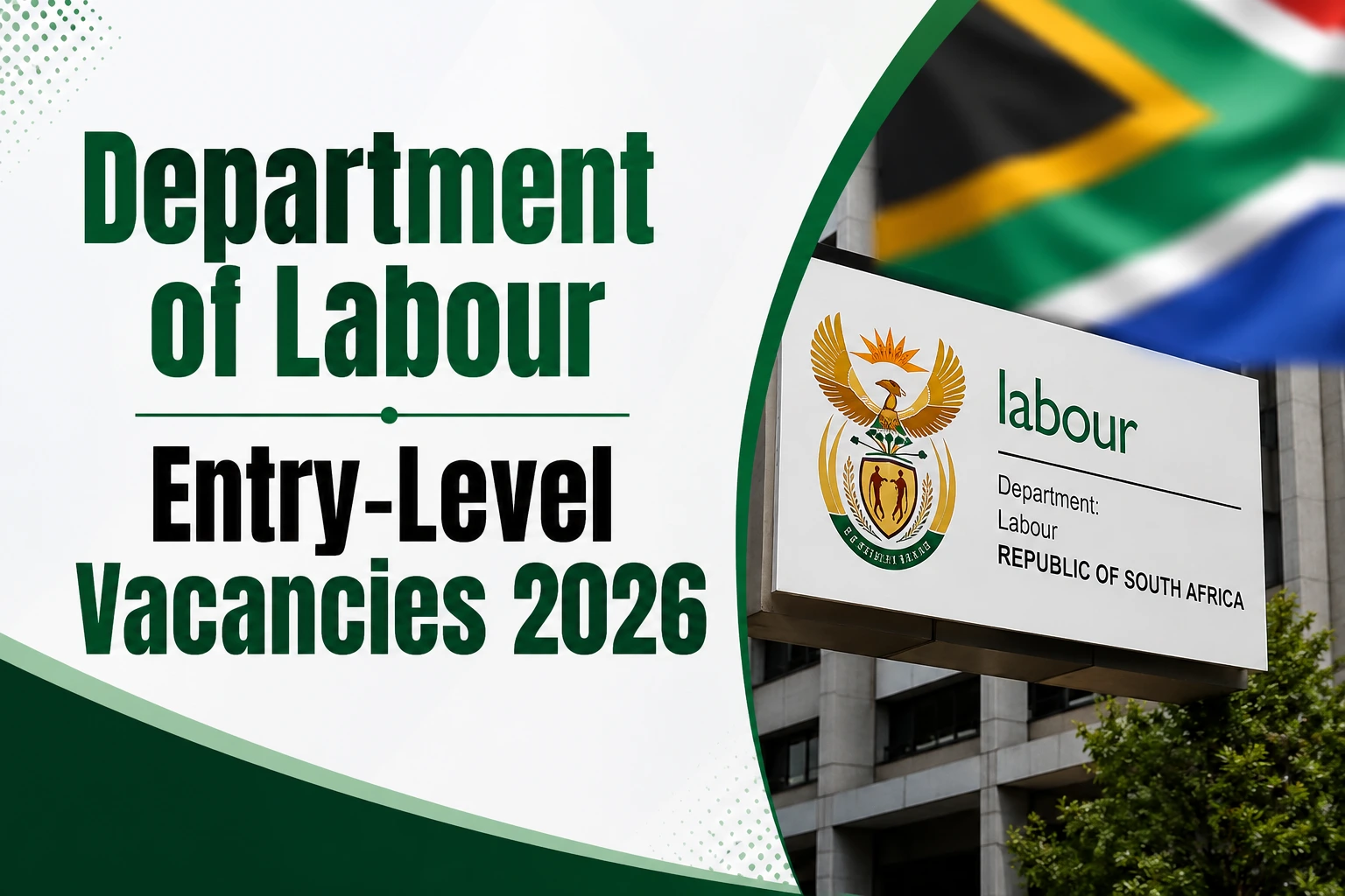 Department of Labour Entry-Level Vacancies 2026