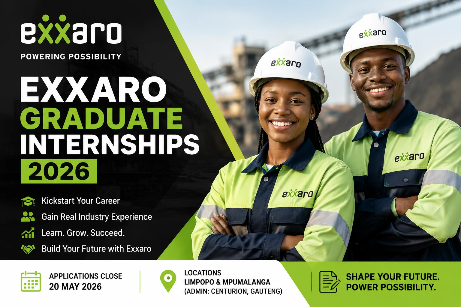 Exxaro Graduate Internships 2026
