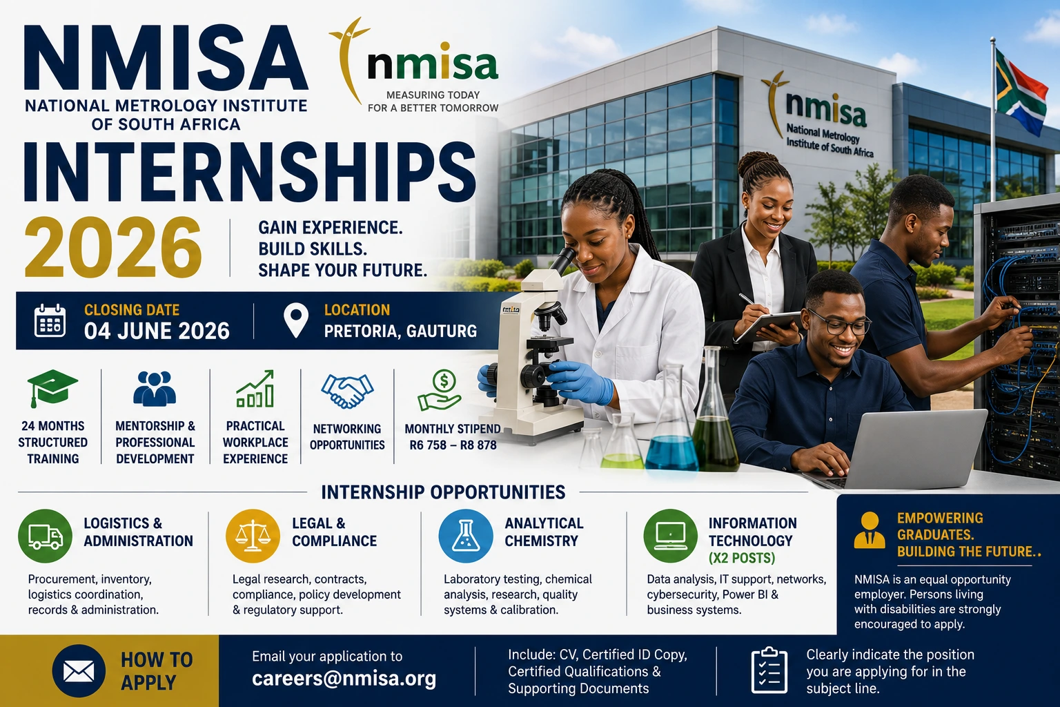 NMISA Internships 2026
