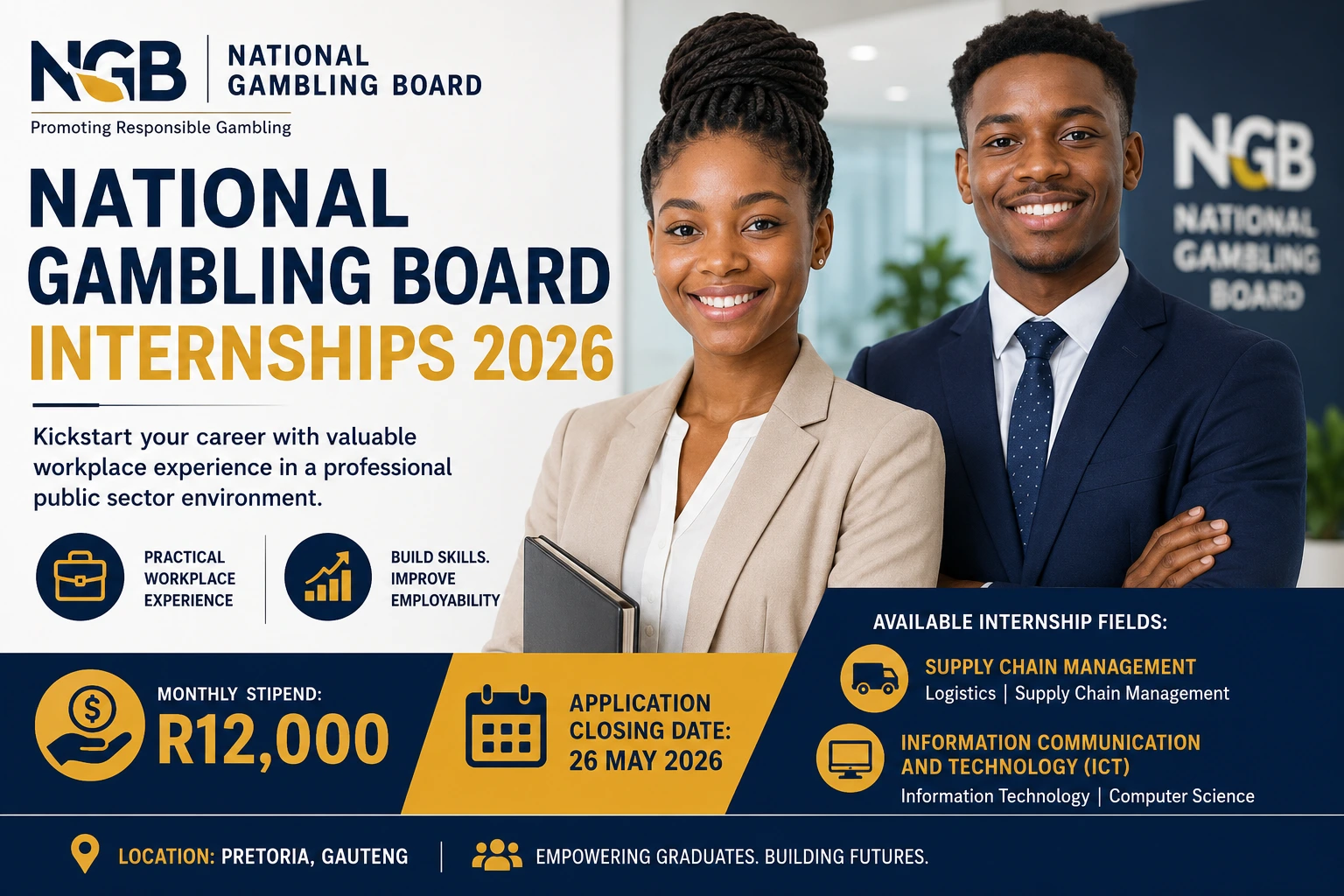 National Gambling Board Internships 2026