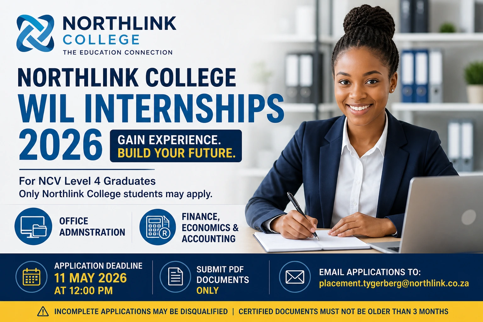 Northlink College WIL Internships 2026