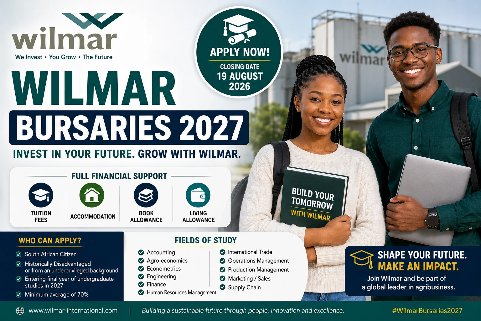 Wilmar Bursaries 2027